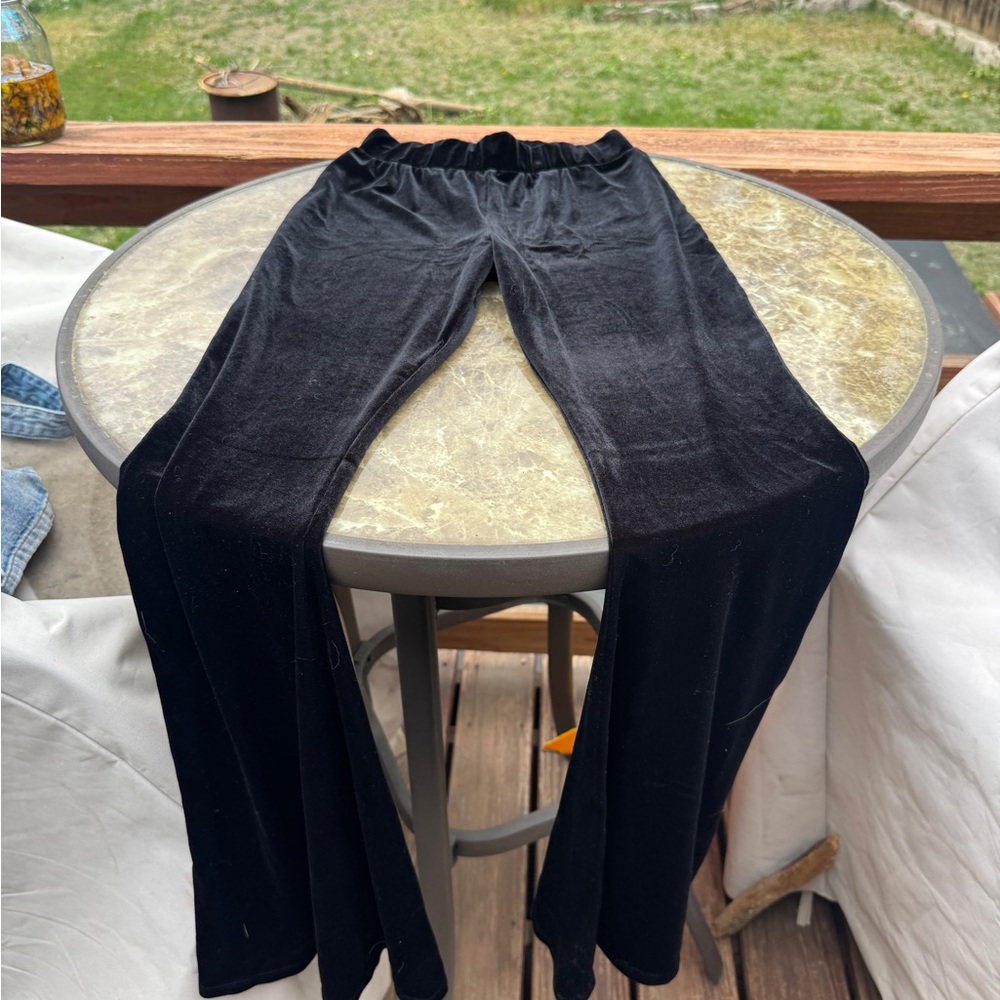 Wide Leg Black Pants